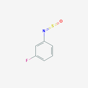 molecular formula C6H4FNOS B3164078 1-Fluoro-3-(sulfinylamino)benzene CAS No. 88785-37-9