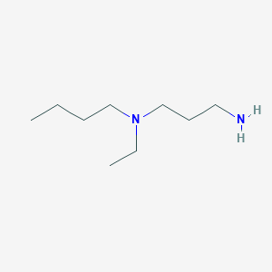 molecular formula C9H22N2 B3164139 N-Butyl-N-ethylpropane-1,3-diamine CAS No. 889889-05-8