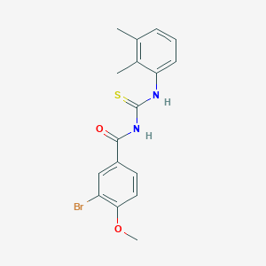 3-bromo-N-[(2,3-dimethylphenyl)carbamothioyl]-4-methoxybenzamide