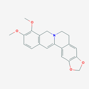 molecular formula C20H19NO4 B031643 二氢小檗碱 CAS No. 483-15-8