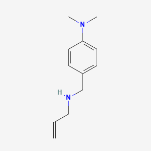 molecular formula C12H18N2 B3164416 N,N-Dimethyl-4-{[(prop-2-en-1-yl)amino]methyl}aniline CAS No. 892593-43-0