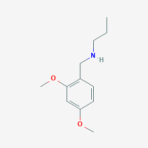 [(2,4-Dimethoxyphenyl)methyl](propyl)amine