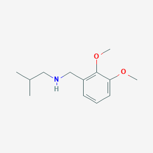 [(2,3-Dimethoxyphenyl)methyl](2-methylpropyl)amine