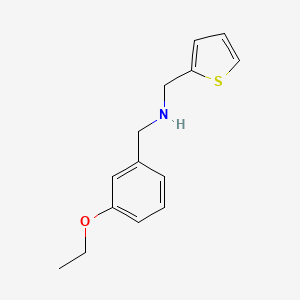 molecular formula C14H17NOS B3164572 N-(3-Ethoxybenzyl)(2-thienyl)methanamine CAS No. 893579-42-5
