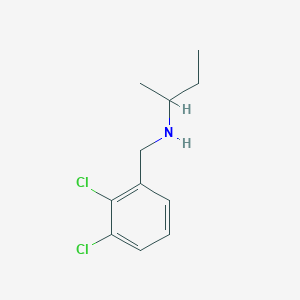 molecular formula C11H15Cl2N B3164605 (Butan-2-yl)[(2,3-dichlorophenyl)methyl]amine CAS No. 893590-39-1