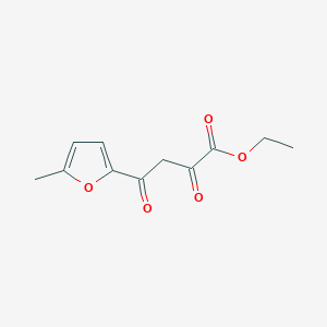 molecular formula C11H12O5 B3164688 Ethyl 4-(5-methylfuran-2-yl)-2,4-dioxobutanoate CAS No. 893643-38-4