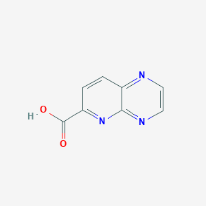 molecular formula C8H5N3O2 B3164714 Pyrido[2,3-b]pyrazine-6-carboxylic acid CAS No. 893723-33-6