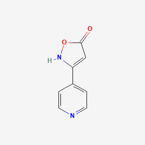 5-Hydroxy-3-(4-pyridyl)isoxazole