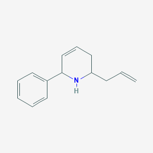 molecular formula C14H17N B3165374 2-Allyl-6-phenyl-1,2,3,6-tetrahydropyridine CAS No. 899015-33-9