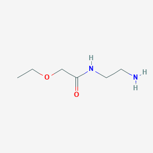 molecular formula C6H14N2O2 B3165401 N-(2-Aminoethyl)-2-ethoxyacetamide CAS No. 89909-96-6