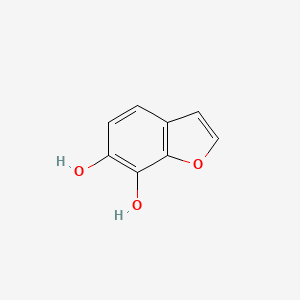 molecular formula C8H6O3 B3165421 Benzofuran-6,7-diol CAS No. 89939-91-3