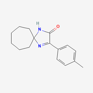 3-(4-Methylphenyl)-1,4-diazaspiro[4.6]undec-3-en-2-one