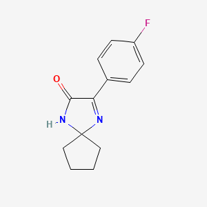 3-(4-Fluorophenyl)-1,4-diazaspiro[4.4]non-3-en-2-one