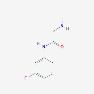 N-(3-fluorophenyl)-2-(methylamino)acetamide