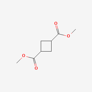 molecular formula C8H12O4 B3165635 环丁烷-1,3-二甲酸二甲酯 CAS No. 90199-98-7