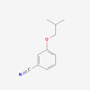 molecular formula C11H13NO B3165642 3-Isobutoxybenzonitrile CAS No. 902093-99-6