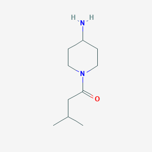 1-(3-Methylbutanoyl)piperidin-4-amine