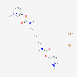 molecular formula C22H32Br2N4O4 B031658 Distigmine bromide CAS No. 15876-67-2