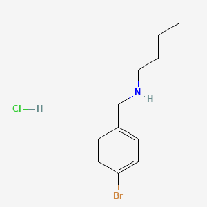 molecular formula C11H17BrClN B3165854 N-(4-Bromobenzyl)-1-butanamine hydrochloride CAS No. 90389-57-4