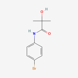 molecular formula C10H12BrNO2 B3165895 N-(4-溴苯基)-2-羟基-2-甲基丙酰胺 CAS No. 904681-24-9