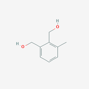molecular formula C9H12O2 B3165971 (3-Methyl-1,2-phenylene)dimethanol CAS No. 90534-48-8