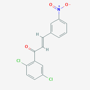 (2E)-1-(2,5-Dichlorophenyl)-3-(3-nitrophenyl)prop-2-en-1-one