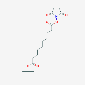 1-tert-Butyl 10-(2,5-dioxopyrrolidin-1-yl) decanedioate