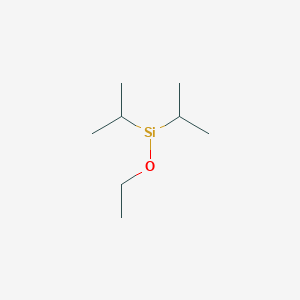 molecular formula C8H19OSi B3166039 二异丙氧基乙氧基硅烷 CAS No. 90633-16-2