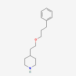 4-[2-(3-Phenylpropoxy)ethyl]piperidine