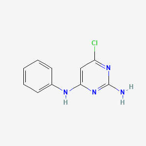 2-Amino-6-chloro-4-phenylaminopyrimidine