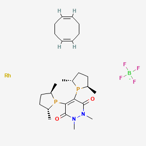 molecular formula C26H42BF4N2O2P2Rh- B3166155 Pubchem_71310603 CAS No. 908128-78-9