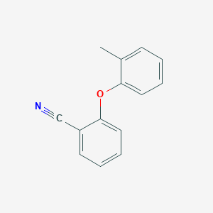 molecular formula C14H11NO B3166162 2-(2-Methylphenoxy)benzonitrile CAS No. 908238-55-1