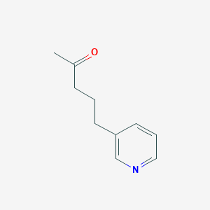 molecular formula C10H13NO B3166186 5-(Pyridin-3-yl)pentan-2-one CAS No. 90874-88-7