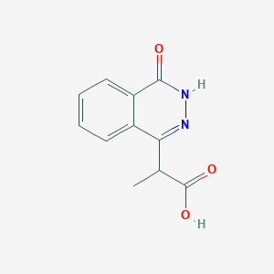 B031662 2-(4-Oxo-3,4-dihydrophthalazin-1-yl)propanoic acid CAS No. 247128-12-7