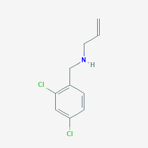 molecular formula C10H11Cl2N B3166202 [(2,4-Dichlorophenyl)methyl](prop-2-en-1-yl)amine CAS No. 90919-74-7