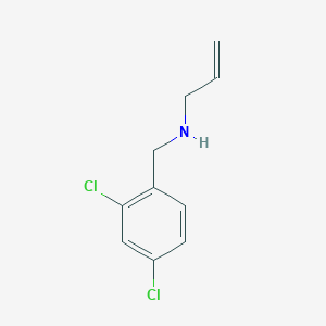 molecular formula C10H11Cl2N B3166202 [(2,4-二氯苯基)甲基](丙-2-烯-1-基)胺 CAS No. 90919-74-7