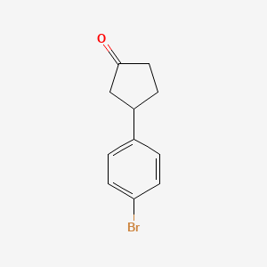 3-(4-Bromophenyl)cyclopentanone