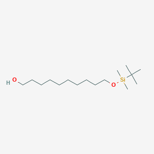 molecular formula C16H36O2Si B3166228 10-((tert-Butyldimethylsilyl)oxy)decan-1-ol CAS No. 90934-00-2
