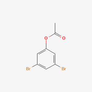 molecular formula C8H6Br2O2 B3166240 3,5-Dibromophenyl acetate CAS No. 909389-74-8