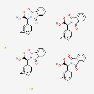 Tetrakis[(S)-(+)-(1-adamantyl)-(N-phthalimido)acetato]dirhodium(II) Rh2(S-PTAD)4
