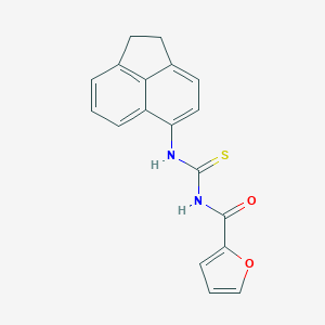 N-(1,2-dihydroacenaphthylen-5-ylcarbamothioyl)furan-2-carboxamide