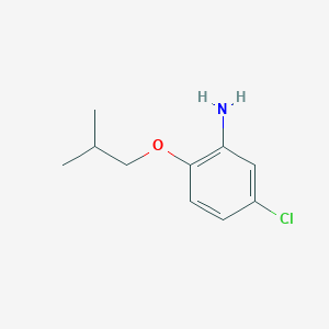 Benzenamine, 5-chloro-2-(2-methylpropoxy)-