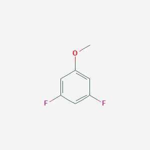 molecular formula C7H6F2O B031663 3,5-二氟苯甲醚 CAS No. 93343-10-3