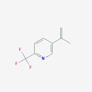 5-(Prop-1-EN-2-YL)-2-(trifluoromethyl)pyridine