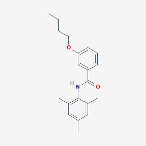 3-butoxy-N-(2,4,6-trimethylphenyl)benzamide