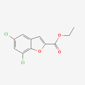 Ethyl 5,7-Dichlorobenzofuran-2-carboxylate