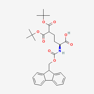 (S)-Fmoc-2-amino-5-tert-butoxycarbonyl-hexanedioic acid-6-tert-butyl ester