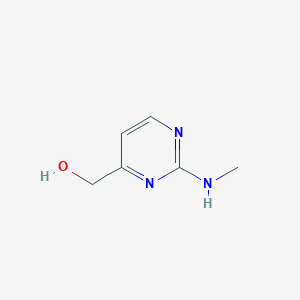 molecular formula C6H9N3O B3166538 (2-氨基-6-甲基嘧啶-4-基)甲醇 CAS No. 912470-42-9