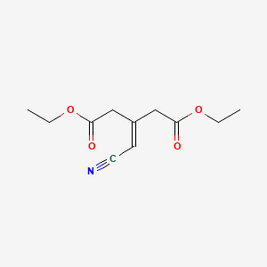 Diethyl 3-(cyanomethylene)pentanedioate