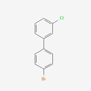 molecular formula C12H8BrCl B3166732 4-Bromo-3'-chloro-1,1'-biphenyl CAS No. 91354-09-5